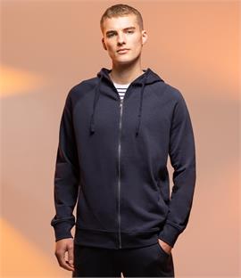 CLEARANCE - Skinnifit Unisex Slim Fit Zip Hooded Sweatshirt